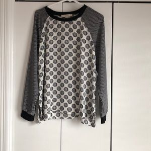 Long sleeve blouse